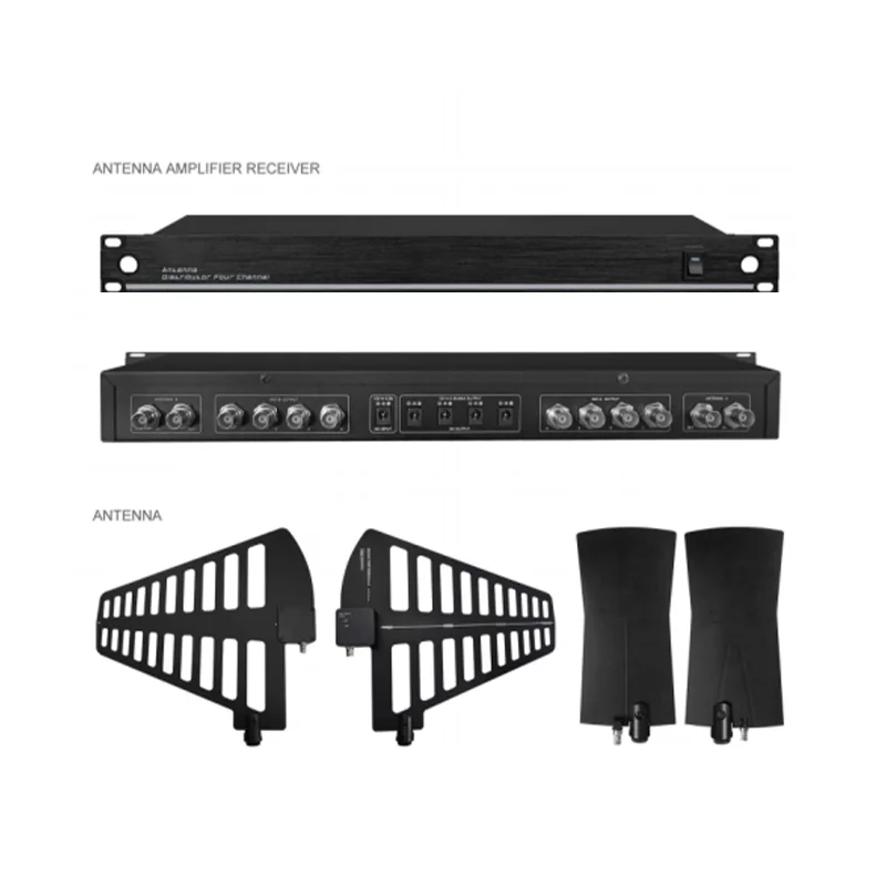 Professional antenna amplifier receiver