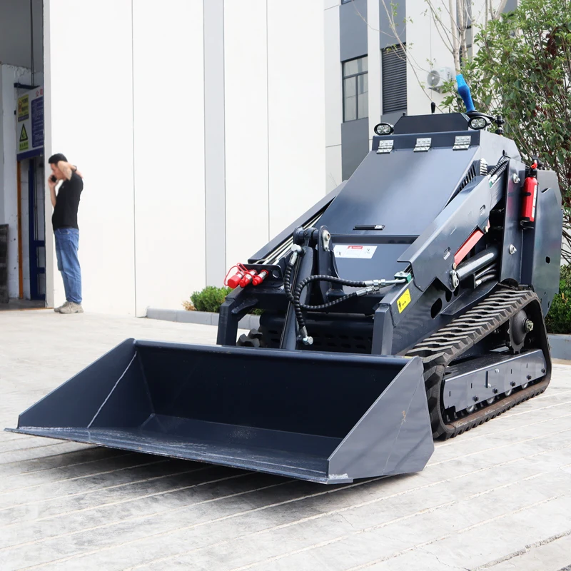 SKT-750 Diesel Mini Loader Construction Site Bulldozer Forklift Farm Manure Removal Loader