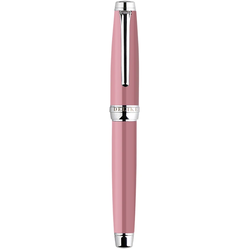 MAJOHN New Moon 3 Adorable Pink Fountain Pen Metal Color Baking Paint Extra Fine Art Nib Student Calligraphy  Pen made in China