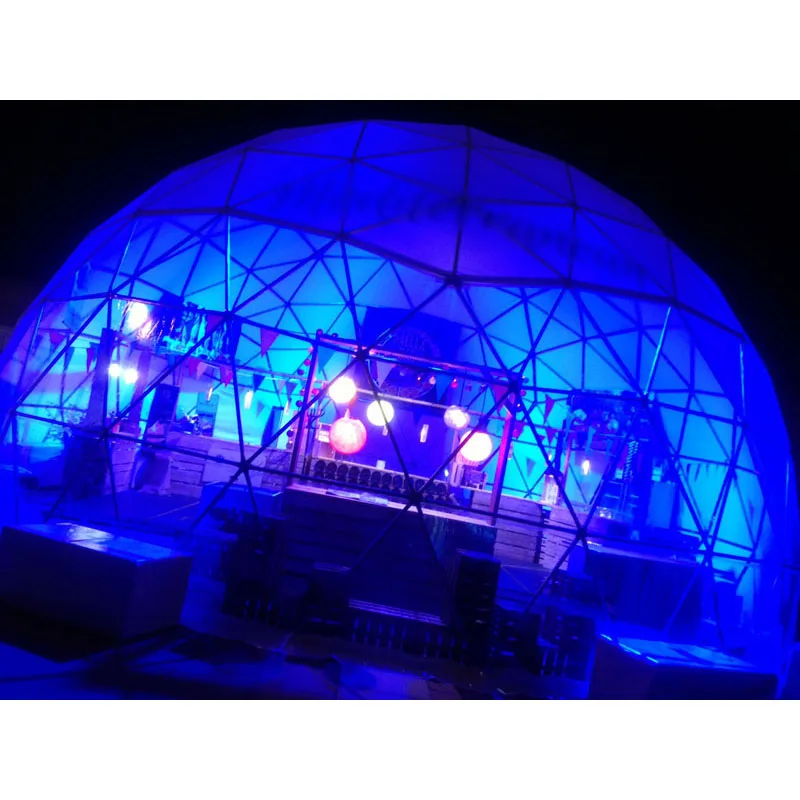 Half Sphere Outdoor Transparent Exhibition Geodesic Dome Tent