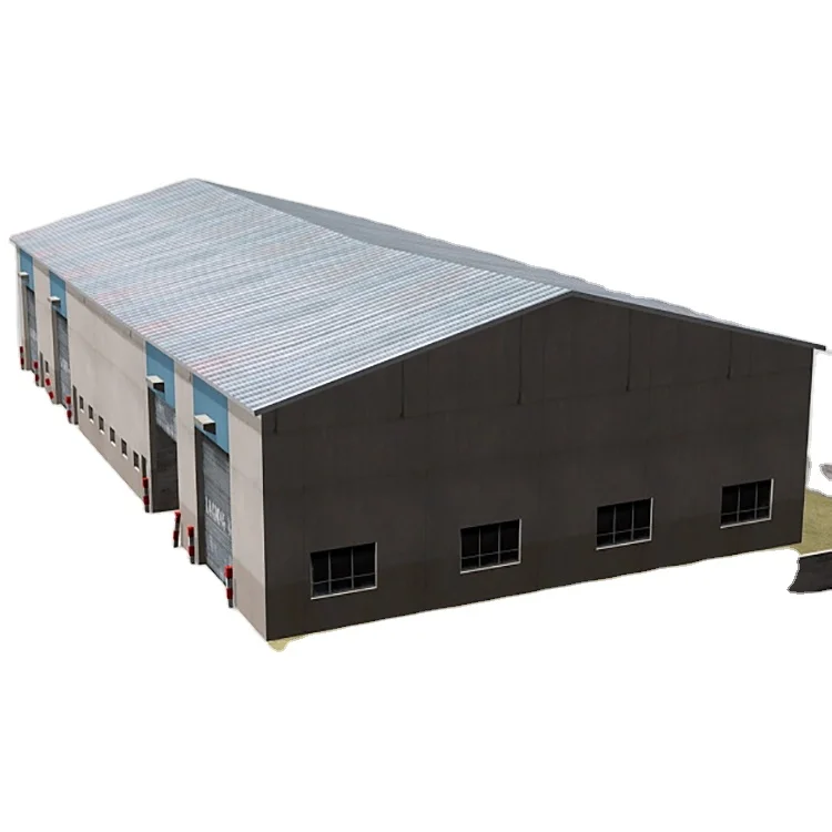 Низкая стоимость быстрое сборное стальное каркасное складское металлическое здание