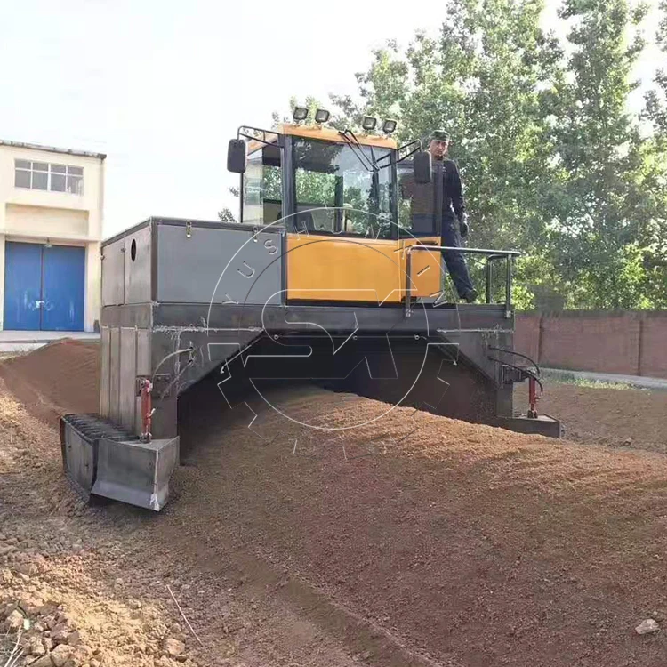 Widely Used Agriculture Pig Manure Crawler Compost Turning Machine for Sale