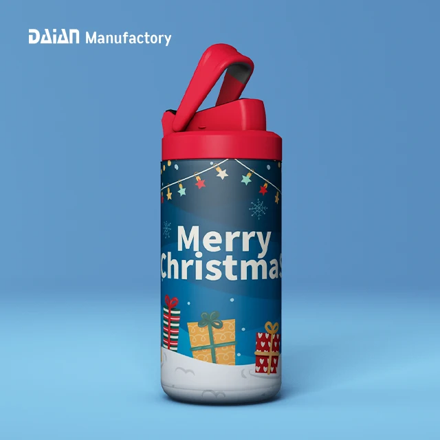 Wholesale Christmas Gift Promotional Double Wall Insulated Stainless Steel Thermal Vacuum Flask