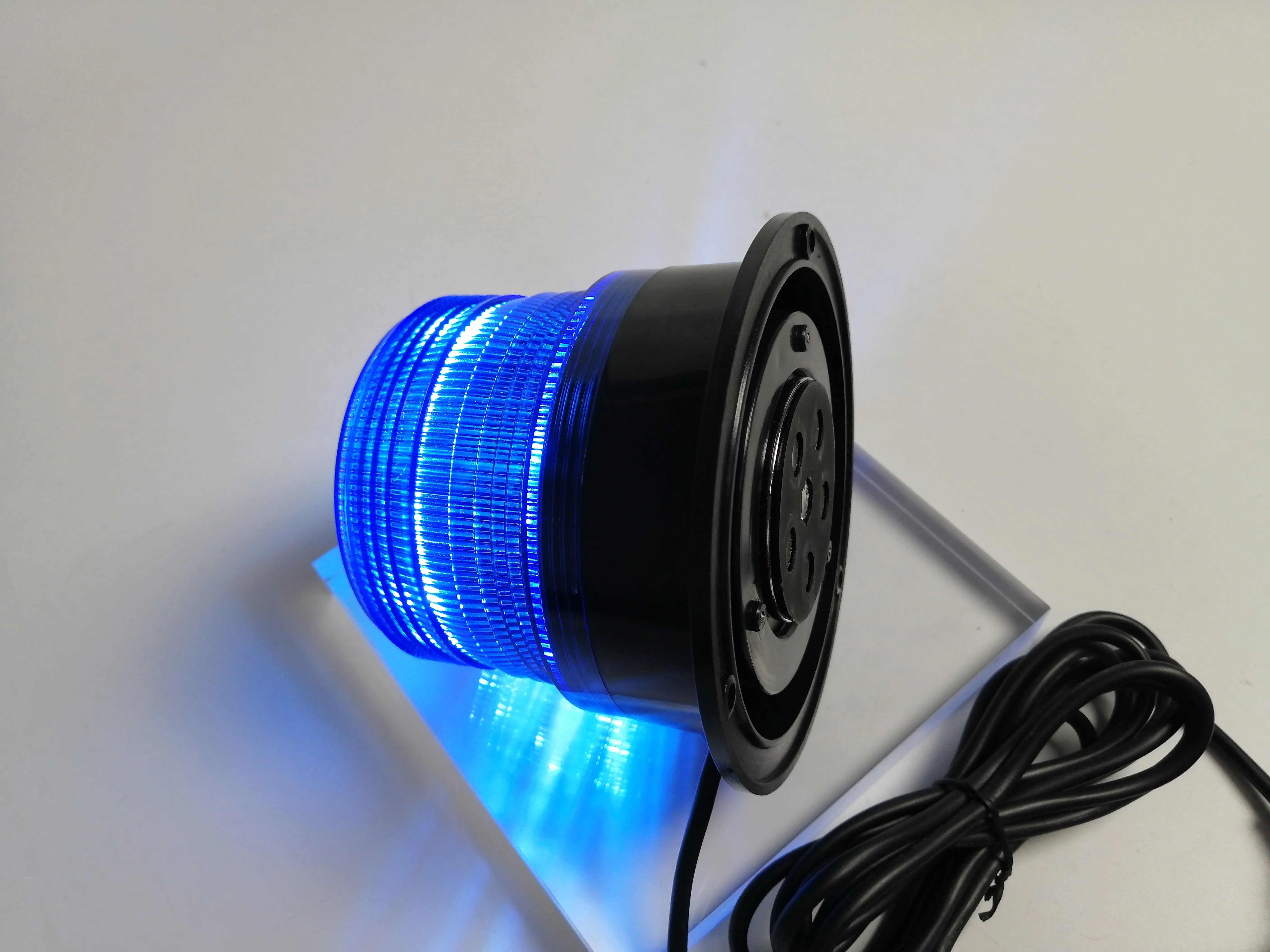 9~30V Warning Strobe beacon led flasher ems led lights emergency blue lights cheap with Cigar Plug