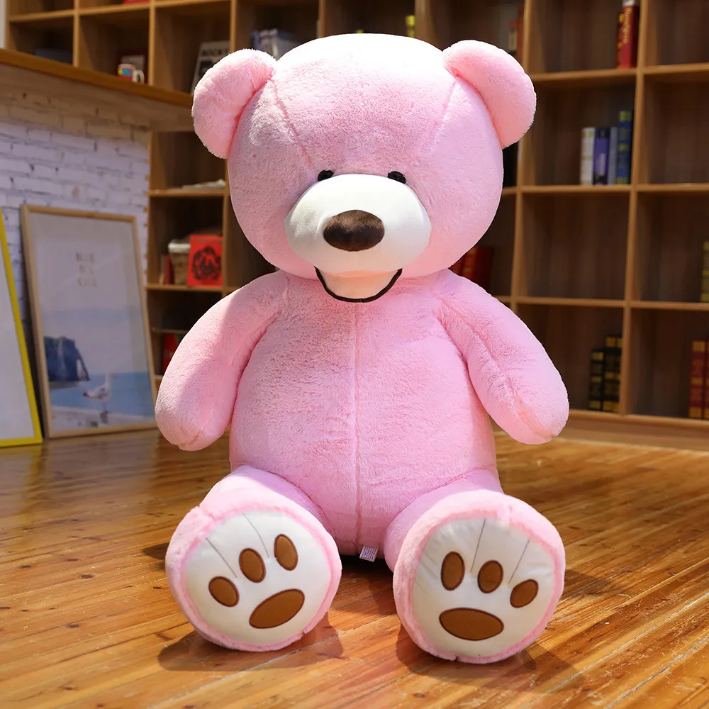 Best Seller Oversized Brown White Beige Bear Plush Giant Purple Teddy Bear Doll New Year Gift Hug Bear For Girls