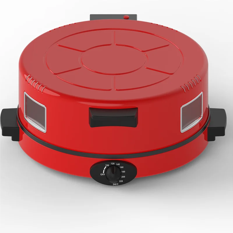 
30 40 45 CM SIZE WHITE BLACK RED HIGH TEMPERATURE AND WINDOW HOME BREAD Arabic Bread Bread PIZZA Maker ELECTRIC MINI 