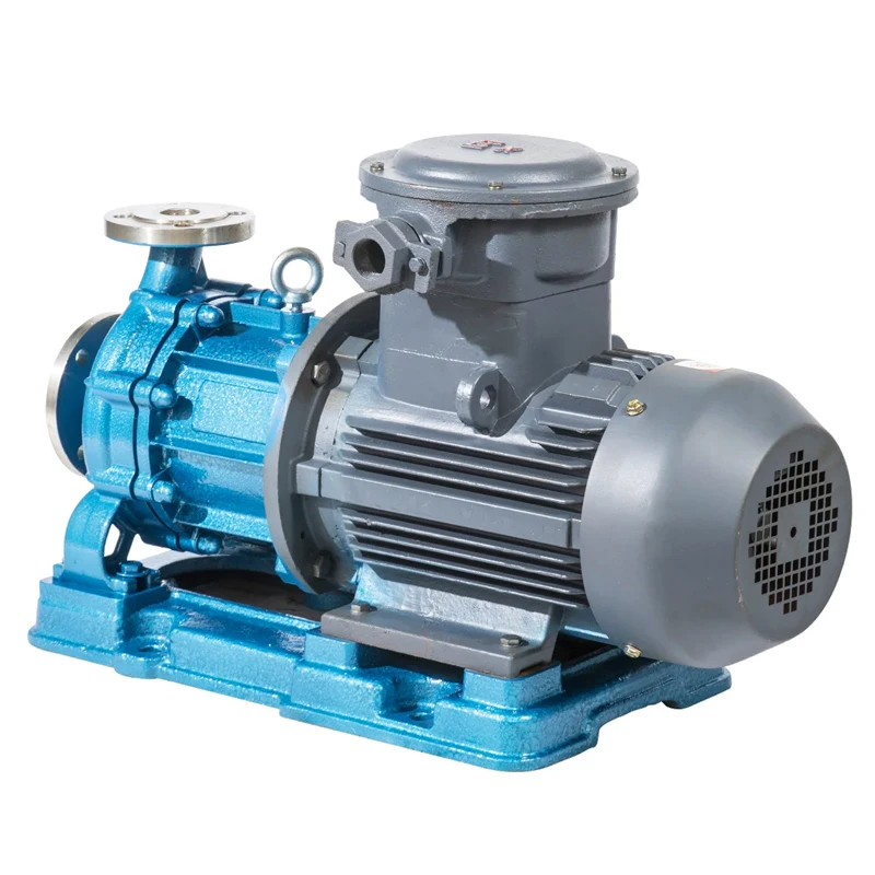 Corrosion resistant acid and alkali stainless steel chemical magnetic pump leak free high temperature explosion-proof water pump