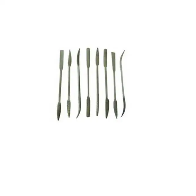 Double End Riffler Rasp File  200x5x30x8pcs/set