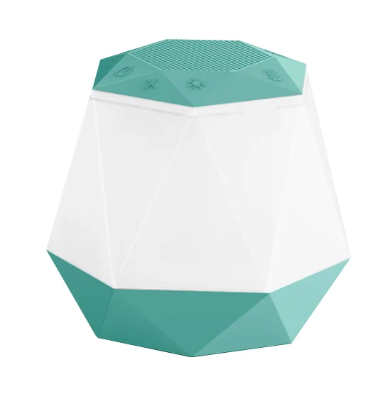 Nature Sounds White Noise Machine Hifi Soothing Sounds Wireless Music Speaker Adjustable Brightness color Night Light with Timer