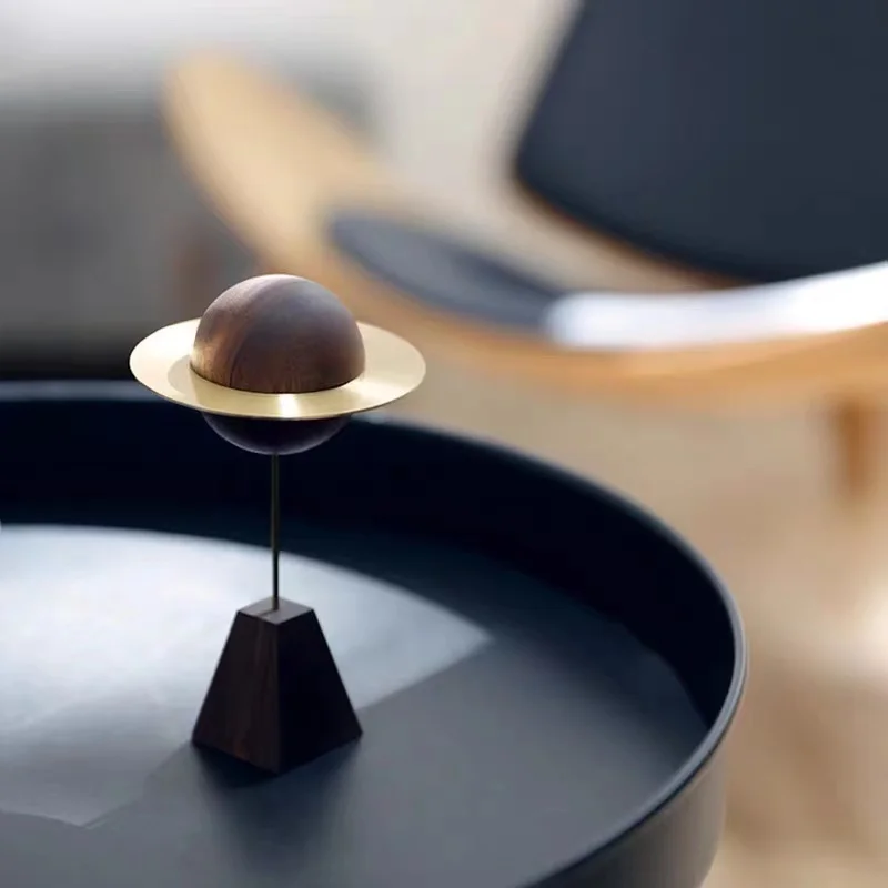 Planet Design Wood Essential Oil Diffuser For Home Decorate And Gift Set