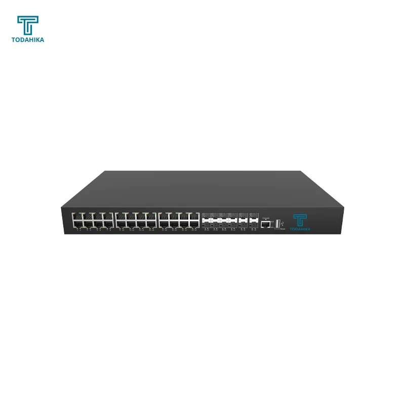 CE FCC 4 x 10 Gigabit SFP+ 8 x Gigabit Combo 16 x 10 100 1000Base-T Layer 2 Managed Ethernet Switch