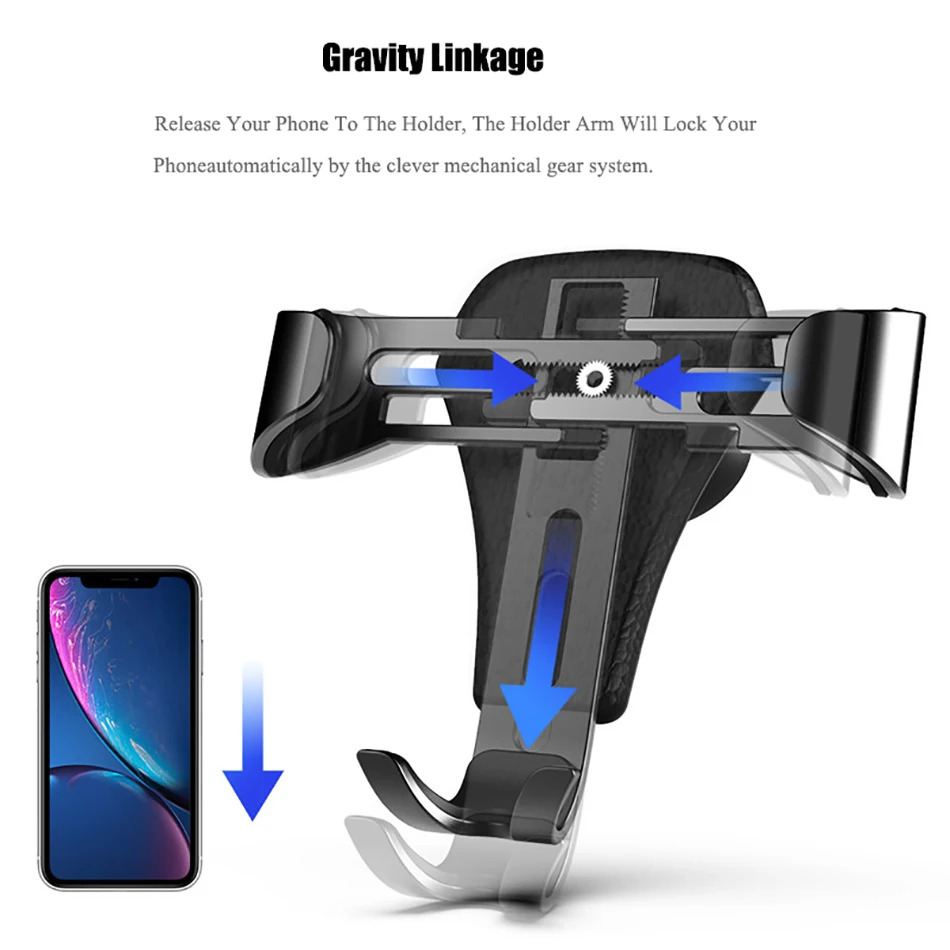 Cheap Price universal Air Vent car mount mobile phone holder Gravity Car Phone Holder