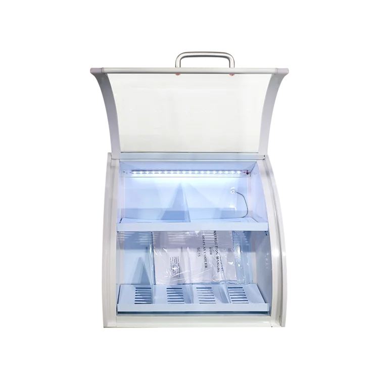 Meisda SC15 15L counter top mini display cabinet fridge small gum chocolate display cooler refrigerator