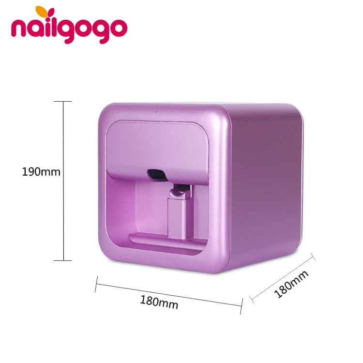Цифровая Wi-Fi печать на пальцах nailgogo цена портативная интеллектуальная машина ногтях
