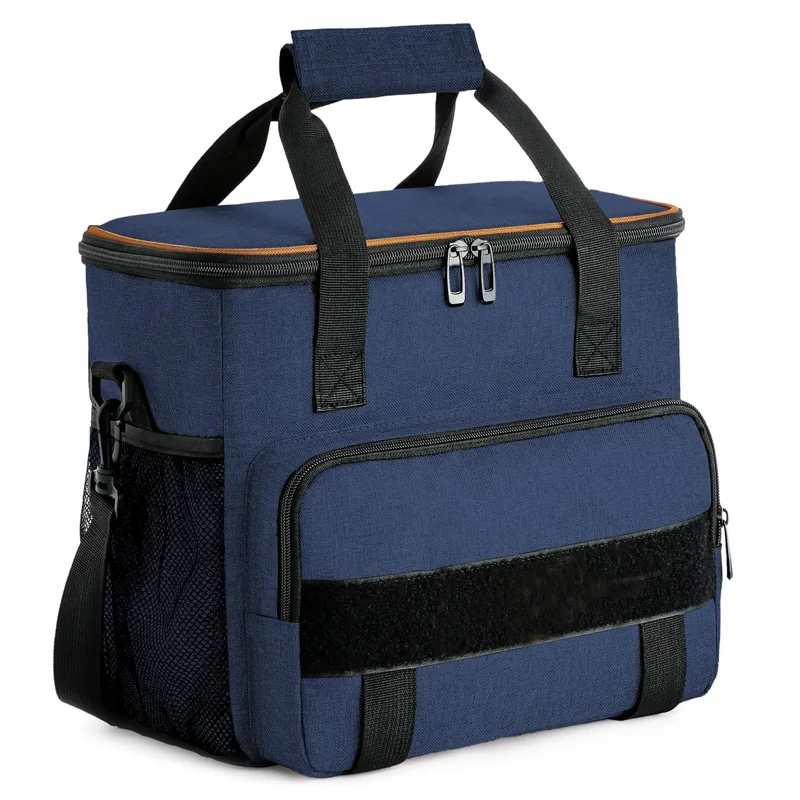 Insulated Cooler Bag Soft Collapsible Lunch Bag  Large Lunch Cooler Bag Camping Cooler for Picnics