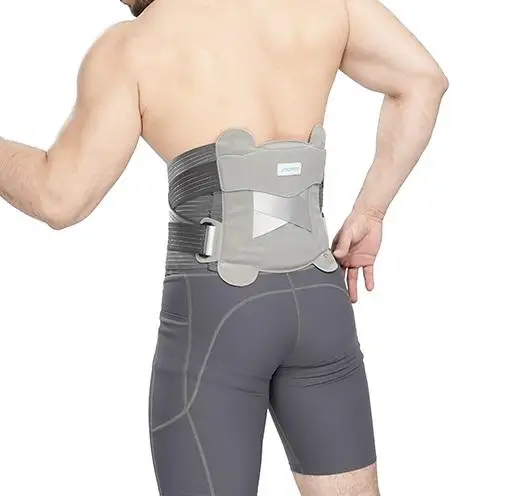 Customized Logo Air Pad Lower Back Belt Adjustable Working Sports Lumbar Waist Support Brace