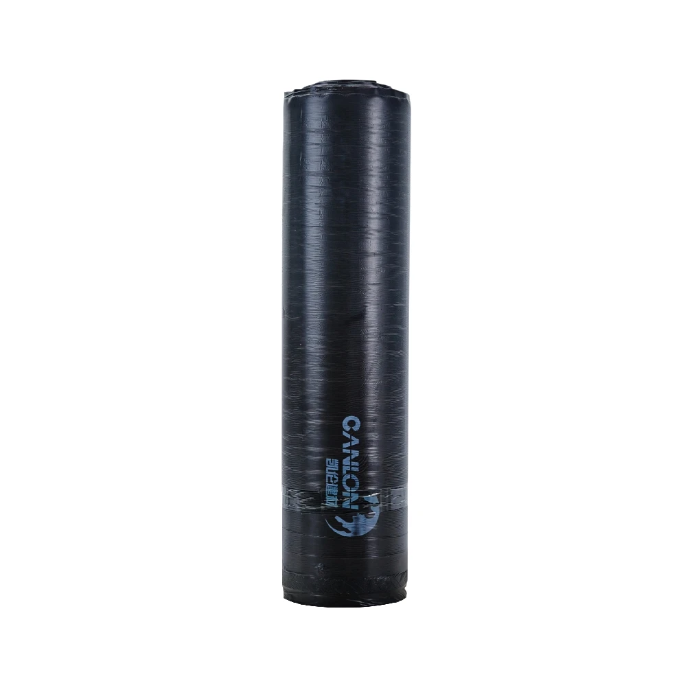 CANLON Waterproof Manufacturer Rubberized Asphalt Bitumen Self Adhesive Waterproofing Membrane Cross Laminated