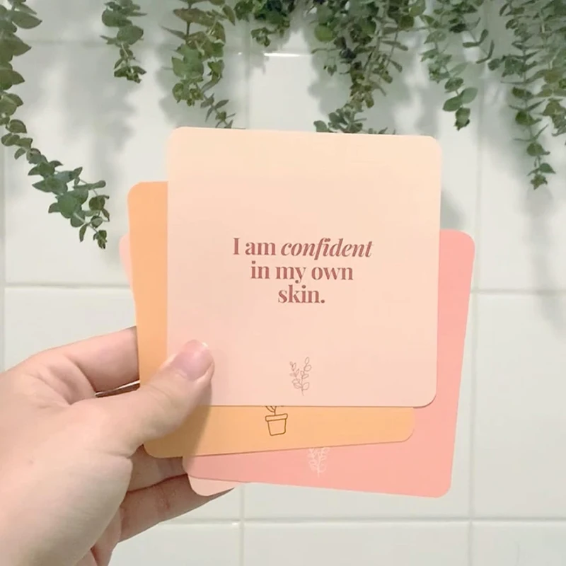 Wholesale of new products journal words crystals and affirmation cards affirmation cards original dropshipping affirmation cards