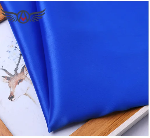 High Quality Glossy Printed 100% Polyester Fabric Satin Keqiao Shaoxing