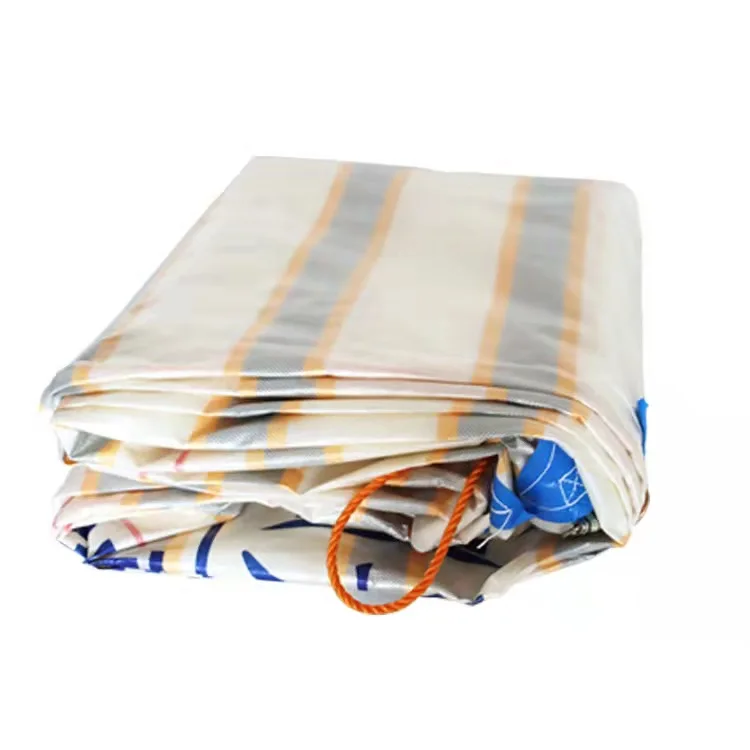 Waterproof Polyethylene Tarpaulin Instruction Cover Poly Tarp Truck Covers Tents Camping Outdoor Heavy Duty PE Tarpaulin