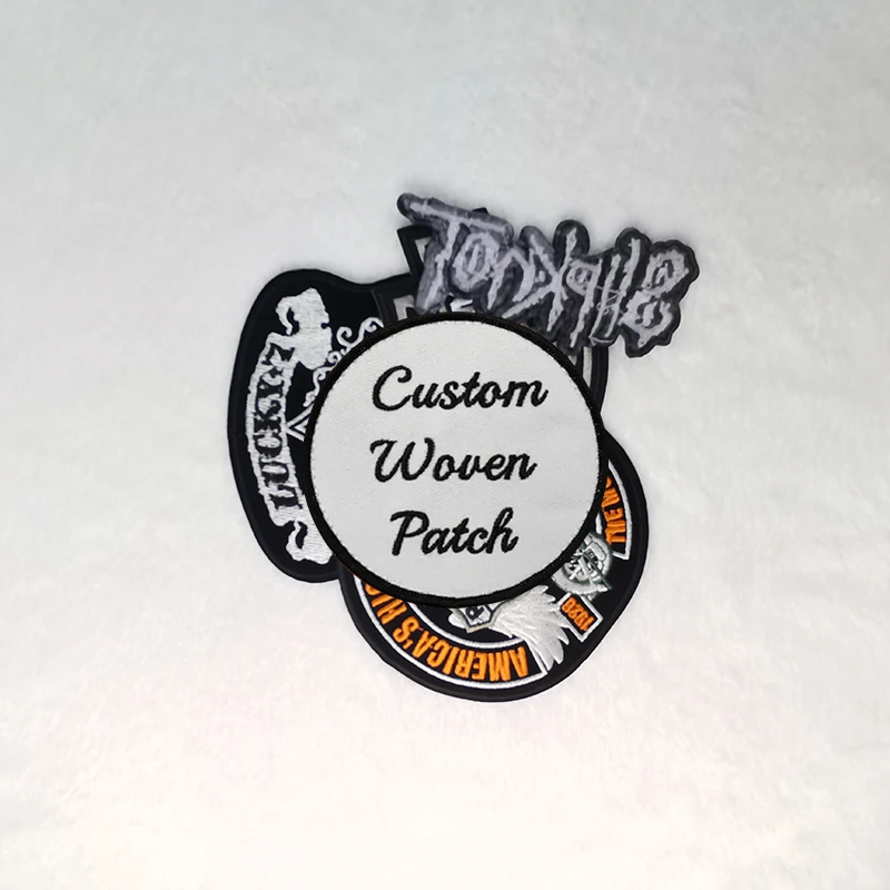 Lightning shipment customization personalized iron on logo  patch heat transfer patches hat badges for clothing