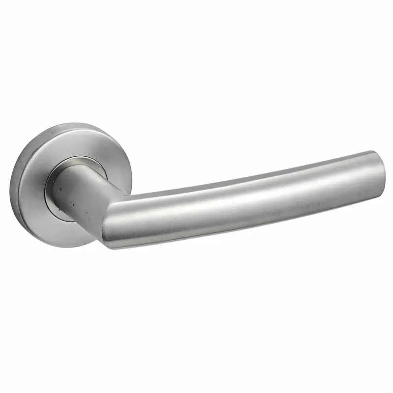 Store Hot Sale Made in China Modern Stainless Steel Tube Lever Type Door Handle