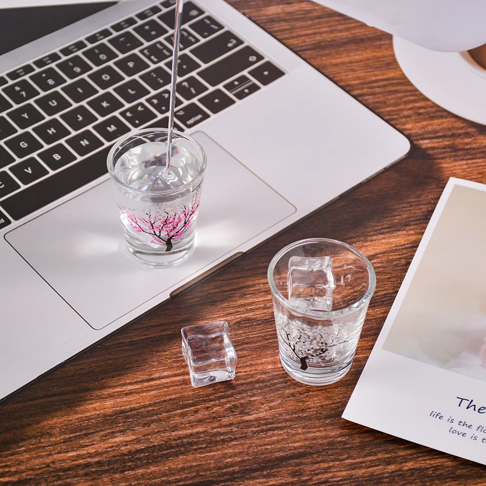 Wholesale Custom Logo 2oz Wine Whiskey Cup Blank Sublimation Espresso Glasses  cold color changing Shot Glass