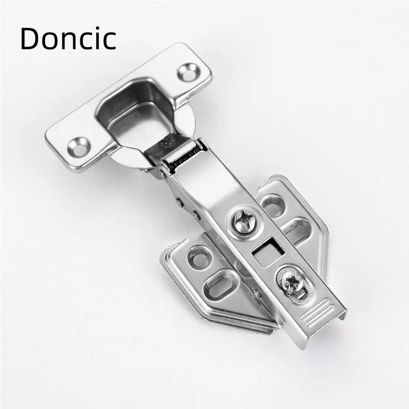 Doncic MOQ100 Special Discount 90g Cold-rolled Steel Soft Close Hydraulic Cabinet Concealed Hinge 0 & 8 & 15 Mm Furniture Hinge