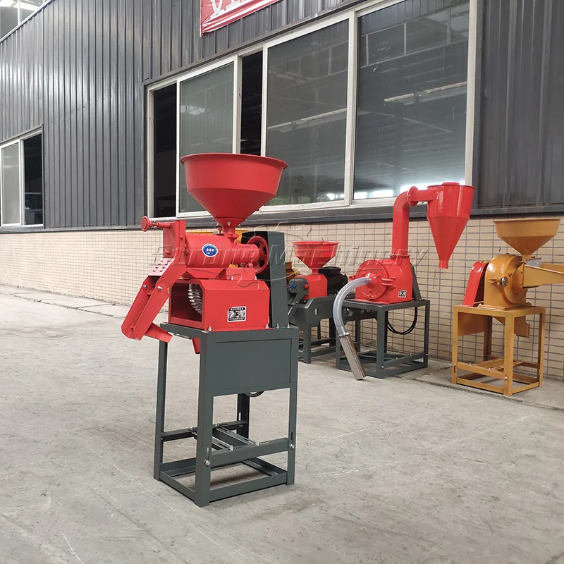 Combined Commercial Rice Milling Machine Small Corn Grinder Rice Processing Equipment