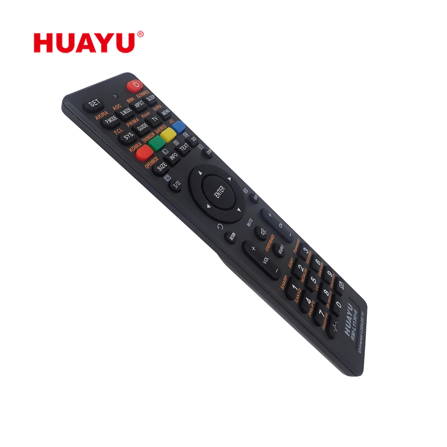 
RM-L1130+X HUAYU UNIVERSAL IR TV REMOTE CONTROLLER TV CONTROL 