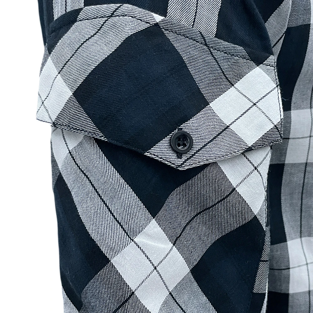 Custom Logo Printing Mens Button Down Oversize Plain Shirt Regular Fit Long Sleeve Casual Plaid Flannel Shirt For Men