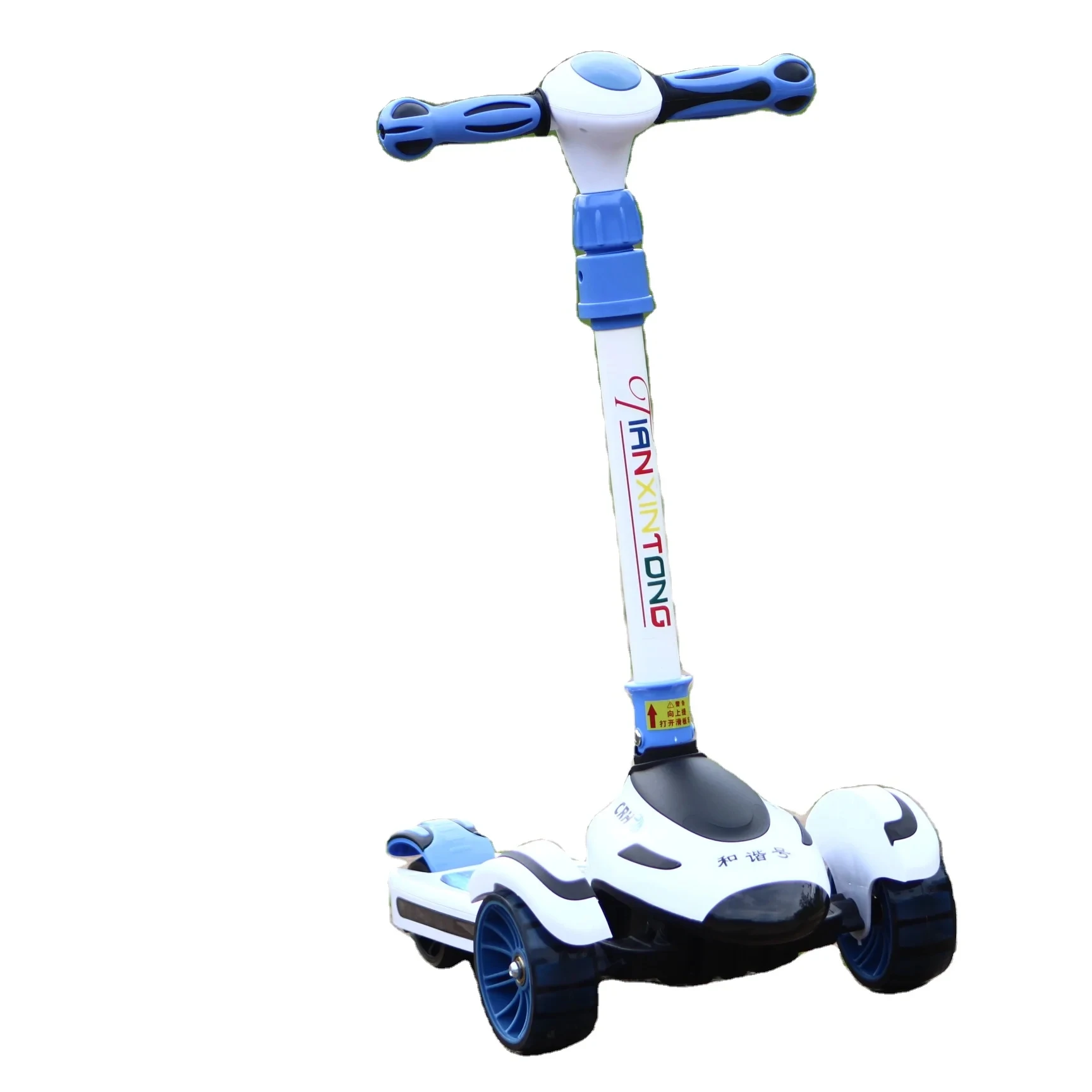 Kid scooter three wheel kick scooters for toddler kids age 3-8 wide deck durable kid scooter