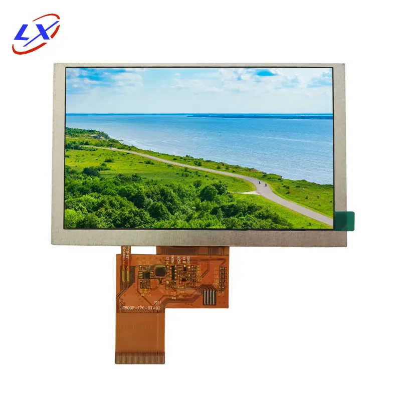  5 дюймов 800(RGB)* 480 пикселей IPS экран 24 бит RGB модули ЖК-дисплеев ЖКД на тонкопленочных транзисторах