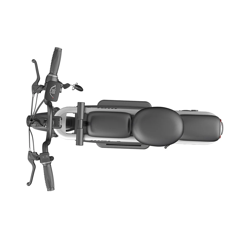 Foldable Portable Custom Lightweight Mobility 50Km Mini Green 3 Seat Rear Rack Power Adult Scooter Electric Motorcycles