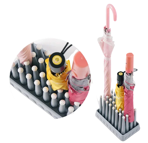 2021 Hot Sale Household receive Plastic Light Mini  Storage Rack Umbrella Holder Umbrella Stand