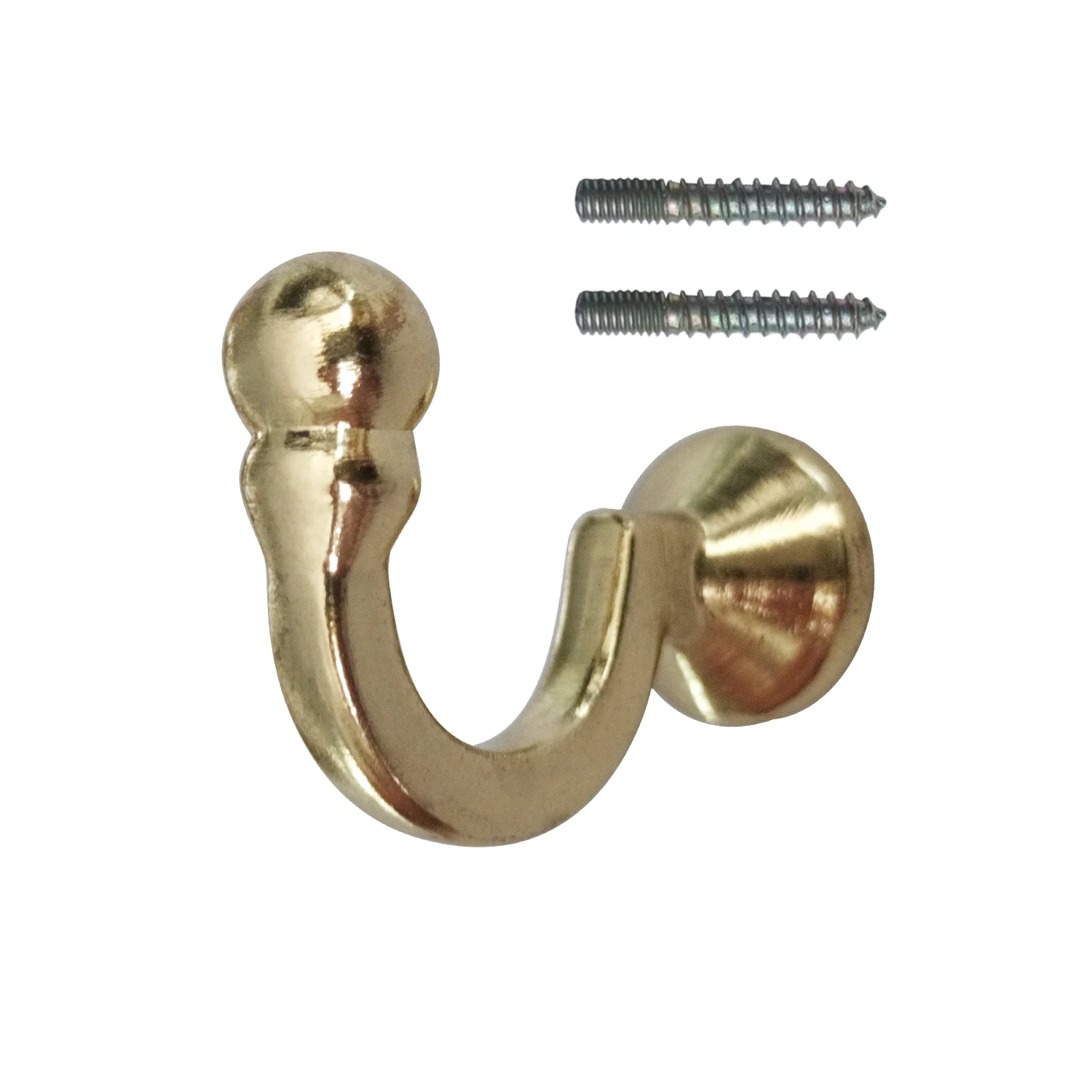 Factory Home Curtain Hooks Decor Aluminium Alloy Curtain Tieback Holdbacks Curtain Accessory