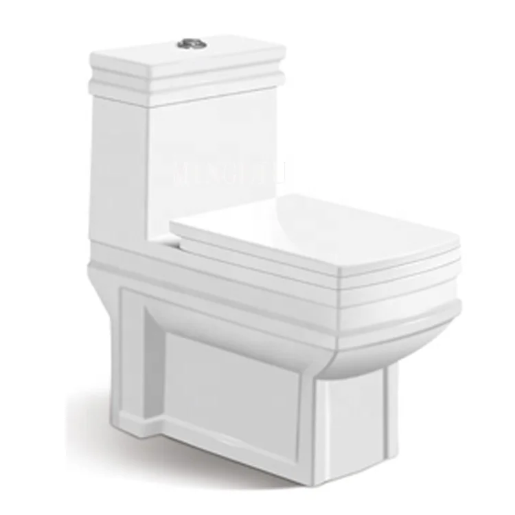 Manufacturers Wholesale 250mm Pit Distance Integrated Ceramic Toilet Hotel Flush Toilet Family Bathroom Pissing Wc Toilet