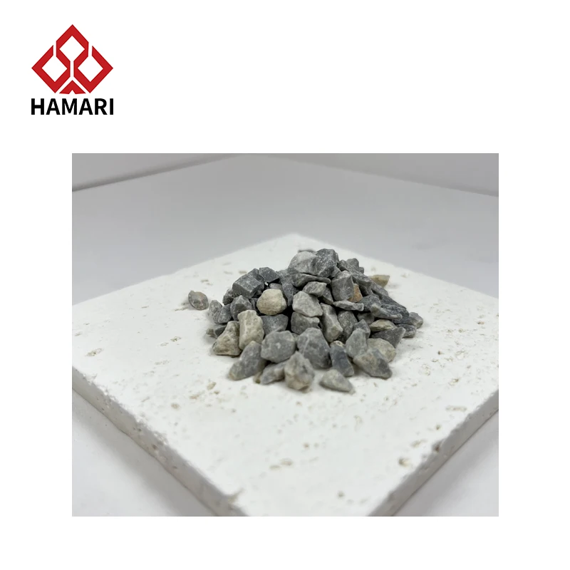 3-6 Light Gray Natural Pebble Water Treatment Cushion Garden Pavement Engineering Public Buildings