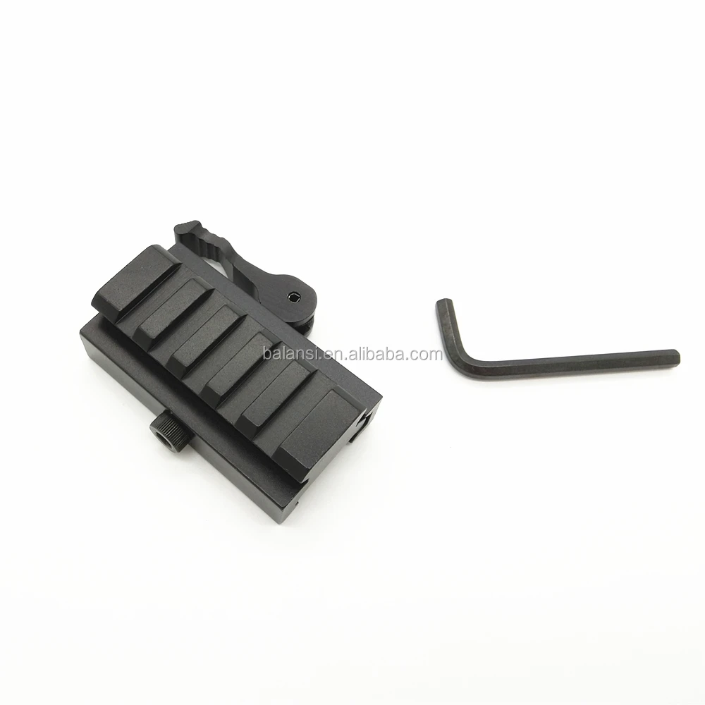 5 slots Low Profile Picatinny Riser Mount with Quick Release