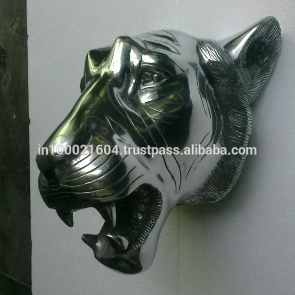 Large Metal  Lion Wall Head decoration mounted Lion head