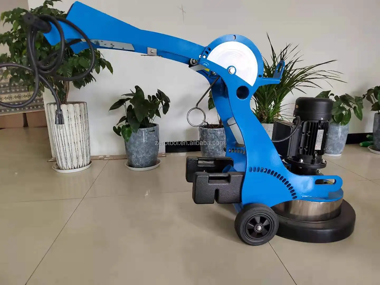 Automatic CJ-480 Floor Concrete Grinders Super Hand Push Machine New Motor Core Component Construction Industries Surface Sale