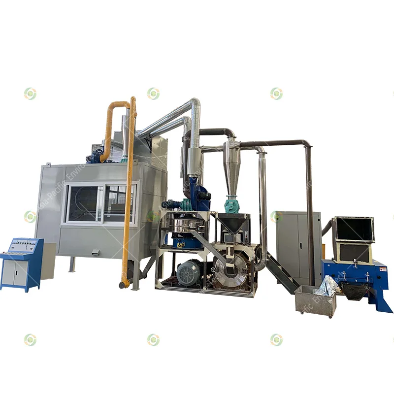 Aluminum Composite Panel Recycling Machine Aluminum Composite Panel Separator Aluminum Film Recycling Machine