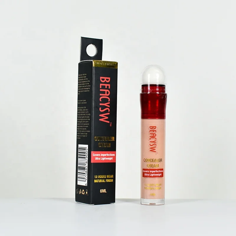 high quality wholesale makeup waterproof eraser eye full coverage liquid concealer full coverage cream foundation concealer