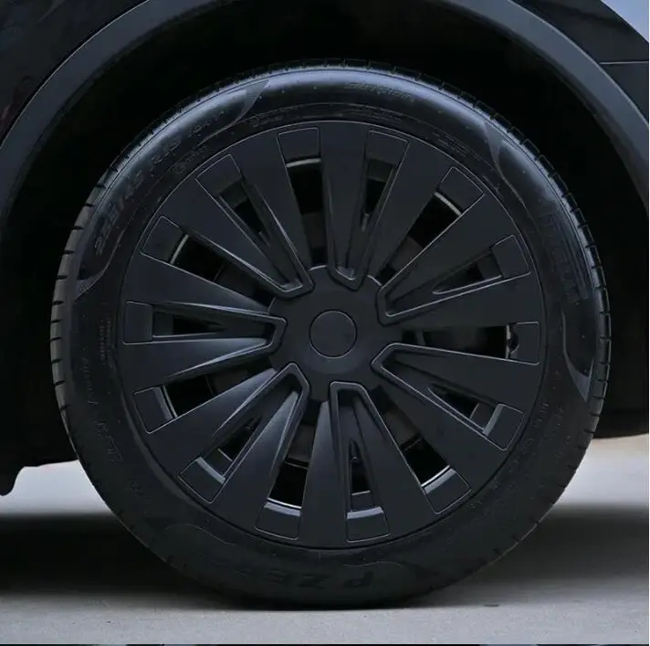 New Arrived 2023 19 Inch Wheel Hubcaps for Tesla Model Y Performance 2022  Replacement Cap X Automobile Hubcap Full Rim Cover