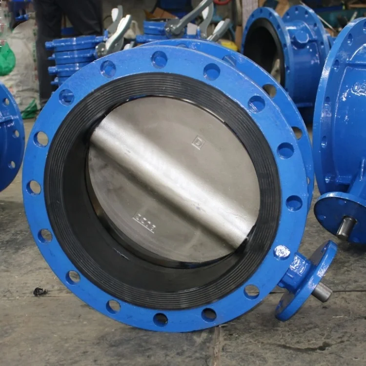 DN600 PN16 большой размер высокопрочного чугуна концентрические клапаны-бабочки хорошая цена для воды