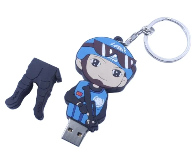 OEM Brand Creative shape 3D Cartoon Soft PVC USB Vehicle Design Car Style Custom Logo USB Memory Stick 8G USB Flash Drive