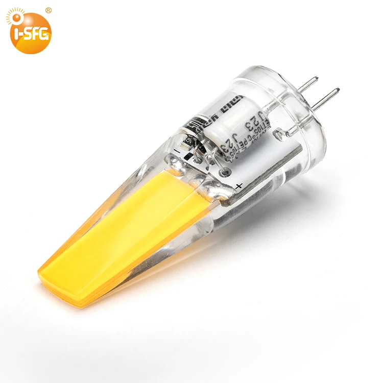 Wholesale G4 COB Light Bulb AC 220v AC230v No Flicker 2.5W LED Light Bulb G4 LED Bulb COB Light Source Replacement Halogen Lamp