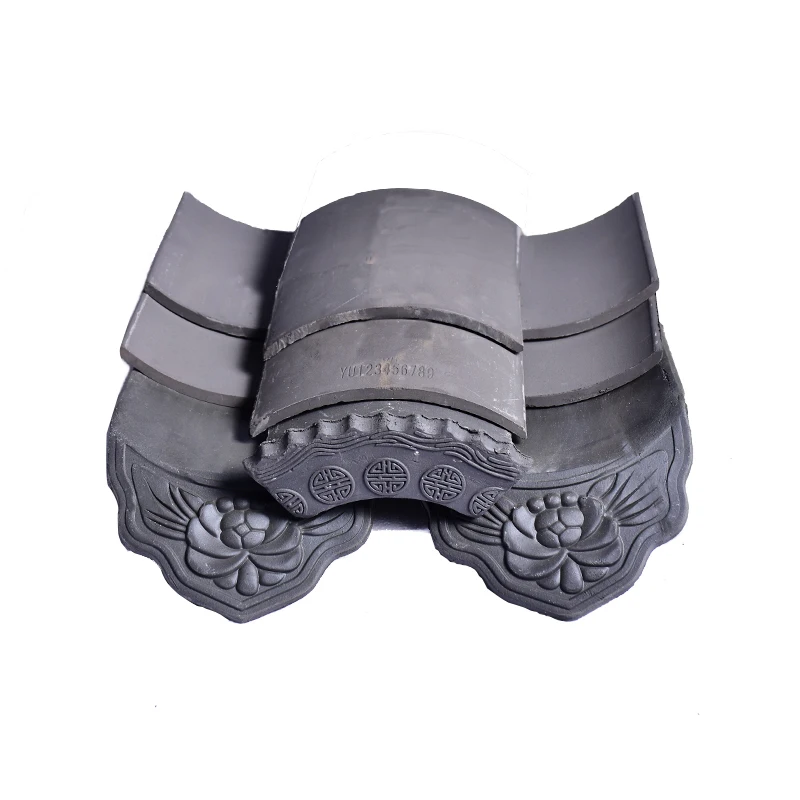 Japanese roof tiles curved decorative temple roof tile