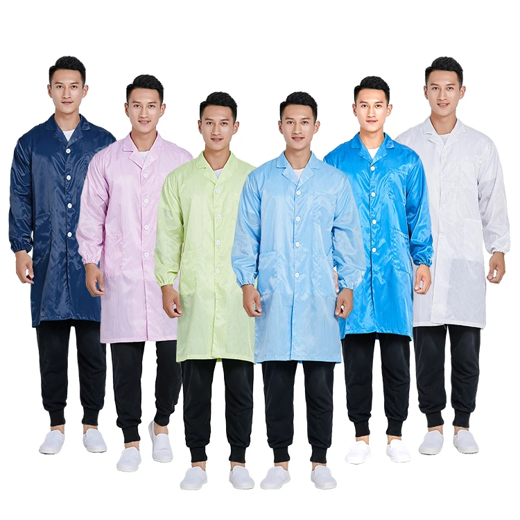 Dust Prevent and Free Static Working Coats Industrial Worker Uniform for men and women Work Jacket Cost