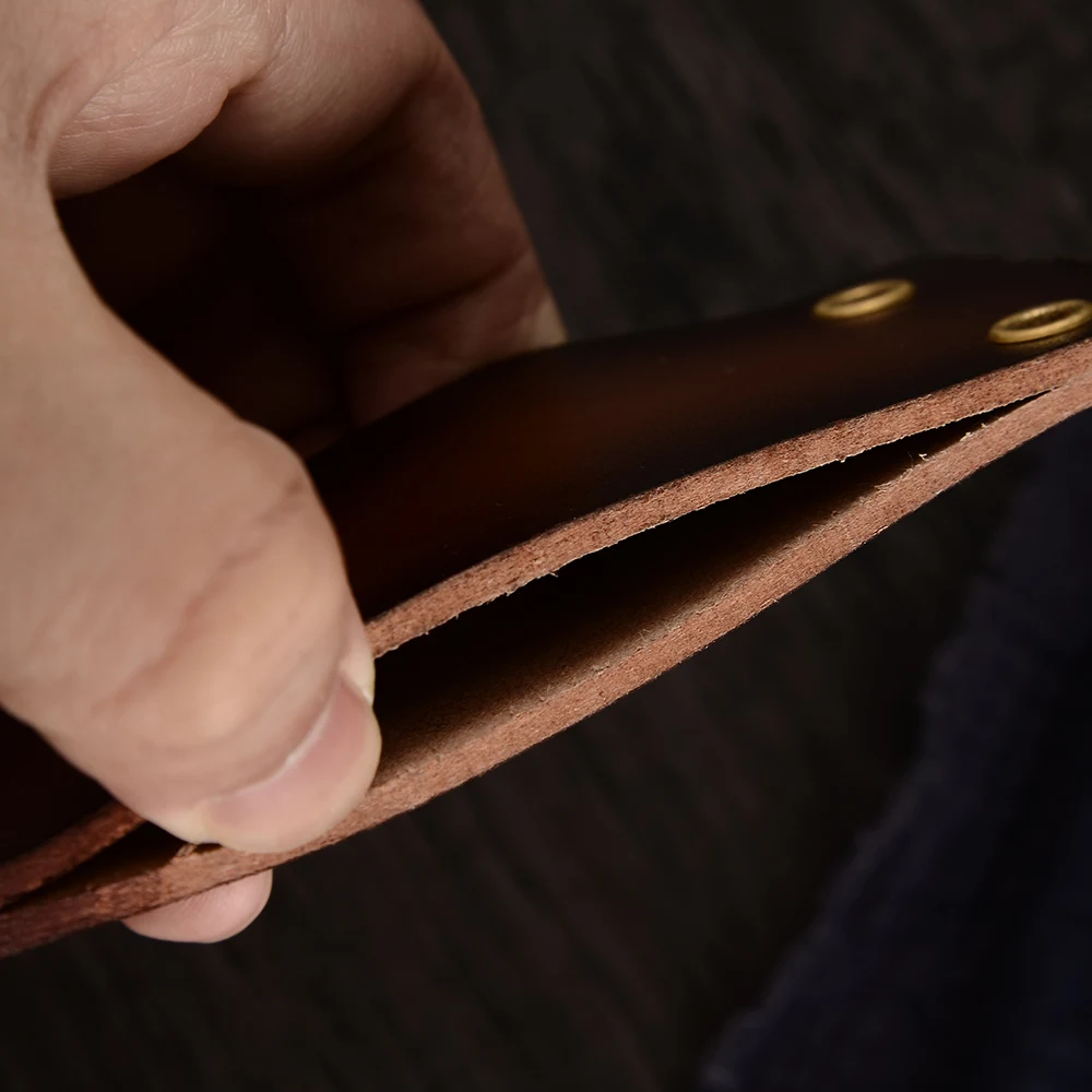 2019 New Design Outdoor Camping Handmade Forged Knives Pouch Cover Butcher Knife Sheath for Slaughter Broad Cleaver